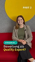 Teil 2 | 4 Fragen an Yvonne
Unsere Account Managerin gibt Einblicke in die Stelle als Quality Expert und verrät...