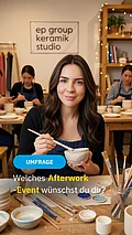 Wie fragen unsere ep‘ler, was sie gerne als Afterwork-Event haben würden ☕️🎤
#büro #lustig #umfrage #afterwork